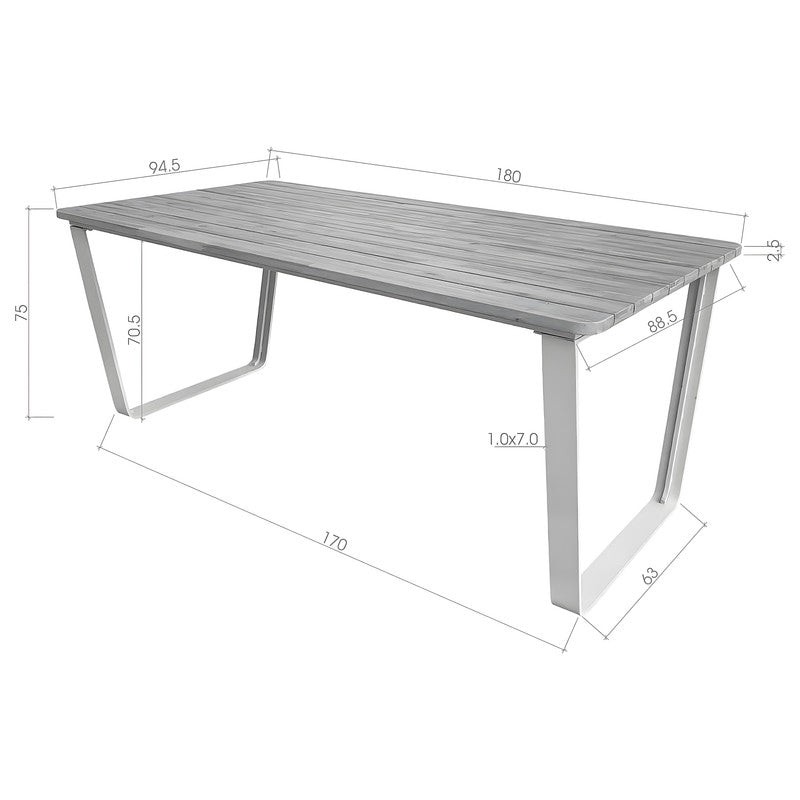 3-Piece Garden Picnic Table Set