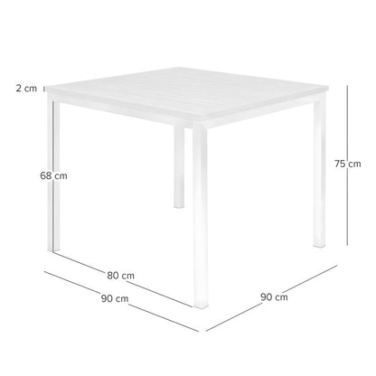 5-Piece Outdoor Solid Teak Dining Set