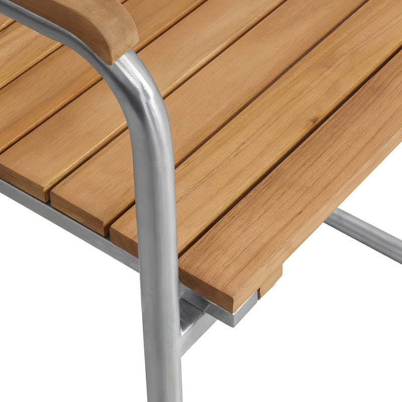 5-Piece Outdoor Solid Teak Dining Set