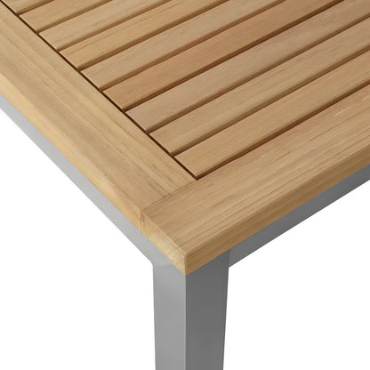 5-Piece Outdoor Solid Teak Dining Set