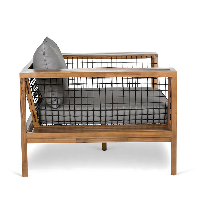 Chair Teak Wood with Rope