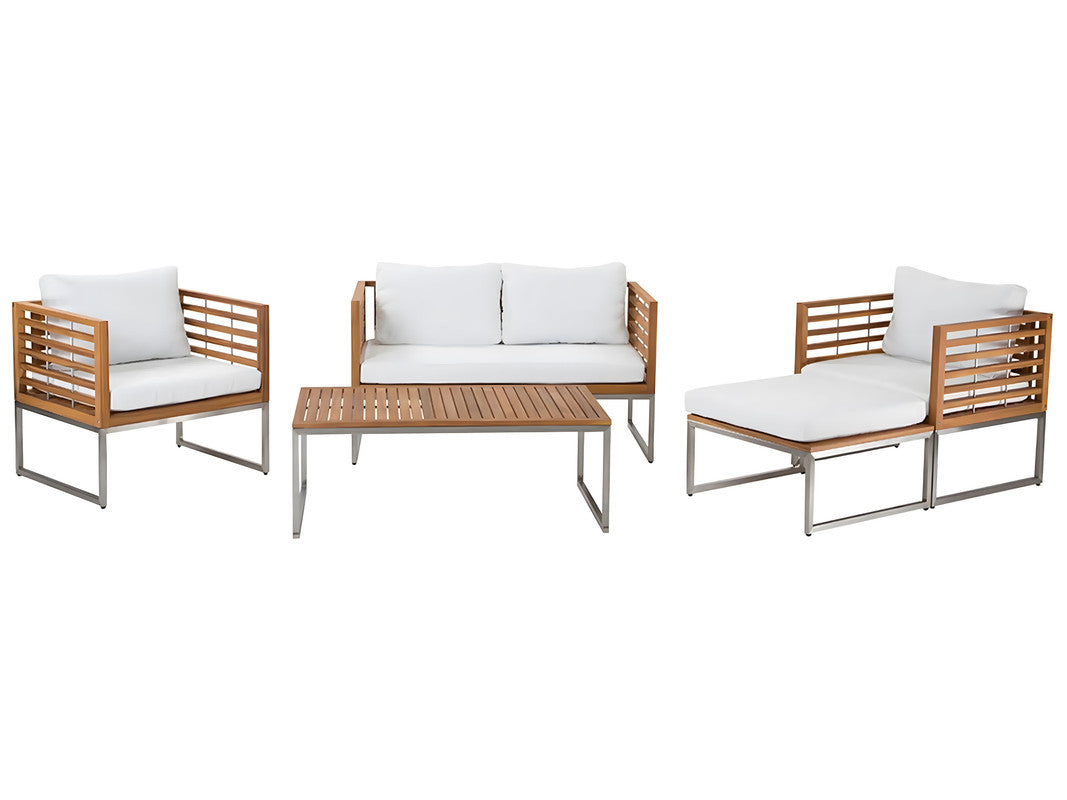 5-Piece Garden Lounge Set with Cushions