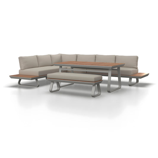 6-Piece Outdoor Sofa Set with Cushion